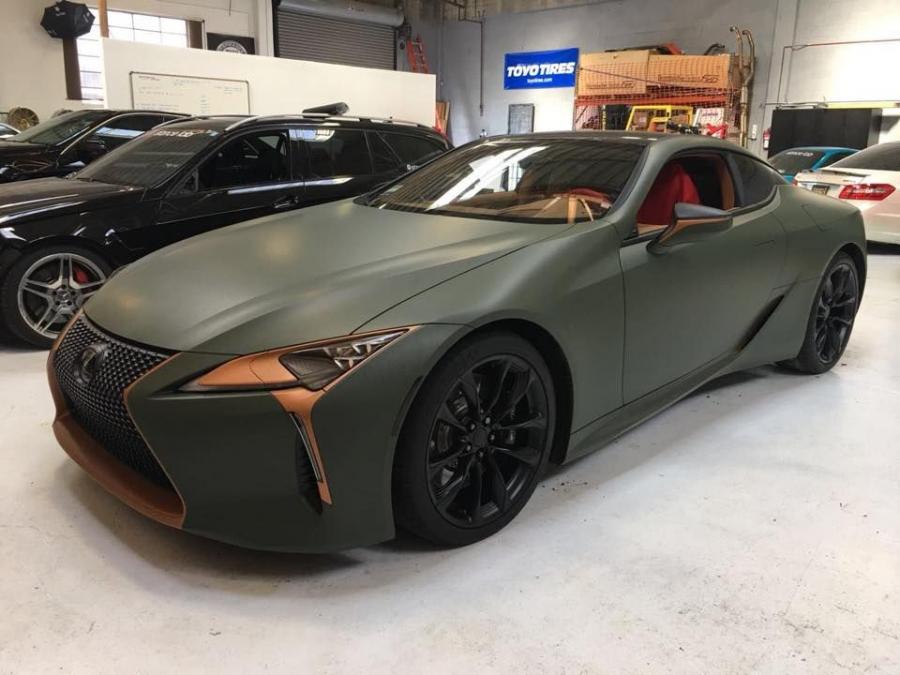 Lexus LC500 by Impressive Wrap '2018